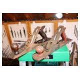 2 Wood Planes 1 is a  Millers Falls, 1 is marked