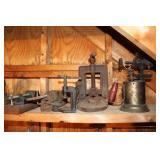 Lot Including Brass Torch, Holland