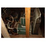 Contents including Wooden Carpenters Trays, Timex