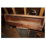 Wooden Carpenters Tray, Wooden Carpenters Box,
