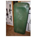 Brookins Cart Base, 2 Antique Wooden Levels - (1)