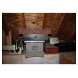 Lot including Meat Slicer, Dove Tail Wooden