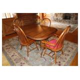 Tianjin First Wood Co Oak Double Pedestal Dining