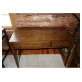 Two Drawer Open Style Desk 44" X 22" X 30 1/2"