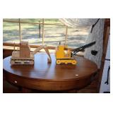 2 Handmade Crane Trucks by Russell Tyndall