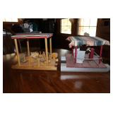 2 Handmade Pontoon Boats Possibly by Russell