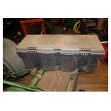 Rubbermaid Tool Box containing Wrenches and more