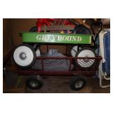 Grayhound Metal Wagon, Yard Working Wagon, a Kids