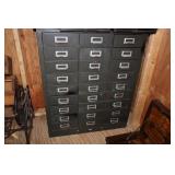 Metal Storage Cabinet with 27 Drawers