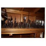 Wooden Tray of Miscellaneous Bits