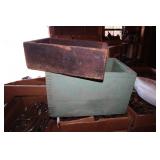 2 Wooden Boxes 1 marked Nitro Club Cartridges and