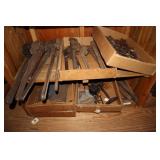 6 Box Lots including Adjustable Pipe Wrenches, S