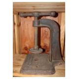 The Miller Dubrul & Peters Mfg Cast Iron Press