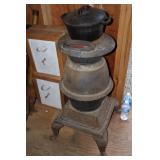Southern Stove Works # 11 Potbelly Stove, Cast