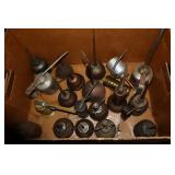 Lot of Oil Cans
