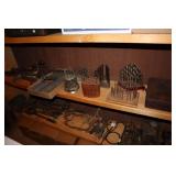 Lot including Cauterizing Irons, Drill Bit