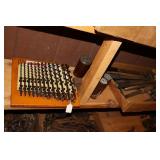 Lot including 2 Irwin Bits with Advertising Rack,