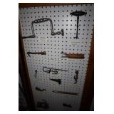 Lot including Bone Drill, Tooth Extractor, Timber