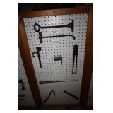 Lot including Nail Claw, Nail Puller, Saw Set,