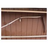 Hand Scythe, Saw, Implement Scoop and a Cast Iron