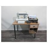 Kenmore Sewing Machine w/Cabinet and Accessories