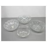 Crystal Serving Bowls