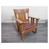 Antique Oak Rocker