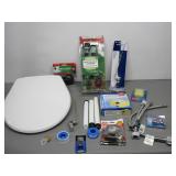 New Toilet Plumbing Supplies and Seat