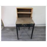 Metal Base Utility Table