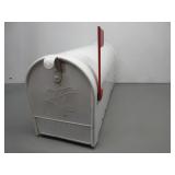 U.S. Mail Box on Wooden Base