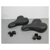 Two Velo Plush Bike Seats