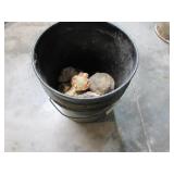 Bucket of Collected Rocks