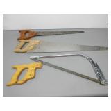 Three Hand Saws