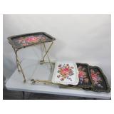 Four T.V. Trays