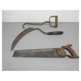 Scythe, Hook and Saw
