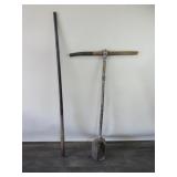 Post Hole Digger and Fencing Bar