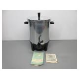 West Bend Aluminim  25 Cup Coffe Maker