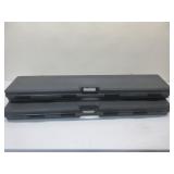Two Hard Sided Rifle Cases