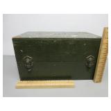 Wooden Military Storage Box