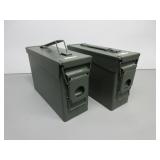 Two 30 Cal Ammo Cans, Like New