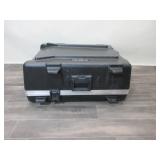 Plastic Storage Box on Wheels