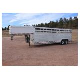 1996 Featherlite 24' Stock Trailer