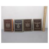 Four German WW II ID Books