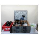VL Triton II Paint Ball Set-Up, Ten Complete Guns