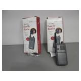 Vintage Radio Shack 2-Way Radios, New Batteries