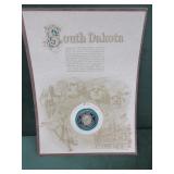 Dakota Territory Commemorative Seal Coin