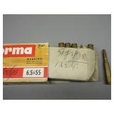 Norma 284 Win., From 6.5 x 55, 9 rds, 10 pc Brass