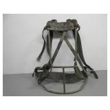 Back Pack Frame, Leather Straps