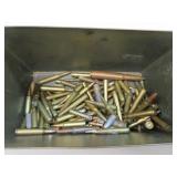 Misc. Ammunition, Shells, Brass +50 Cal Ammo Can
