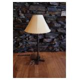 Heavy Iron Table Lamp